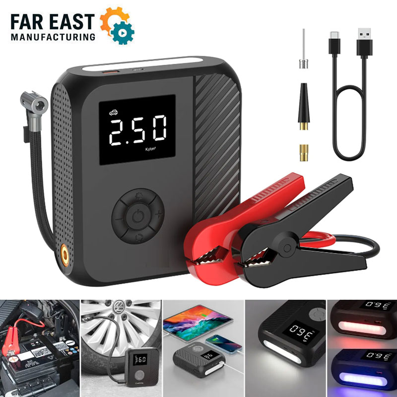 Jump Starter με αεροσυμπιεστή